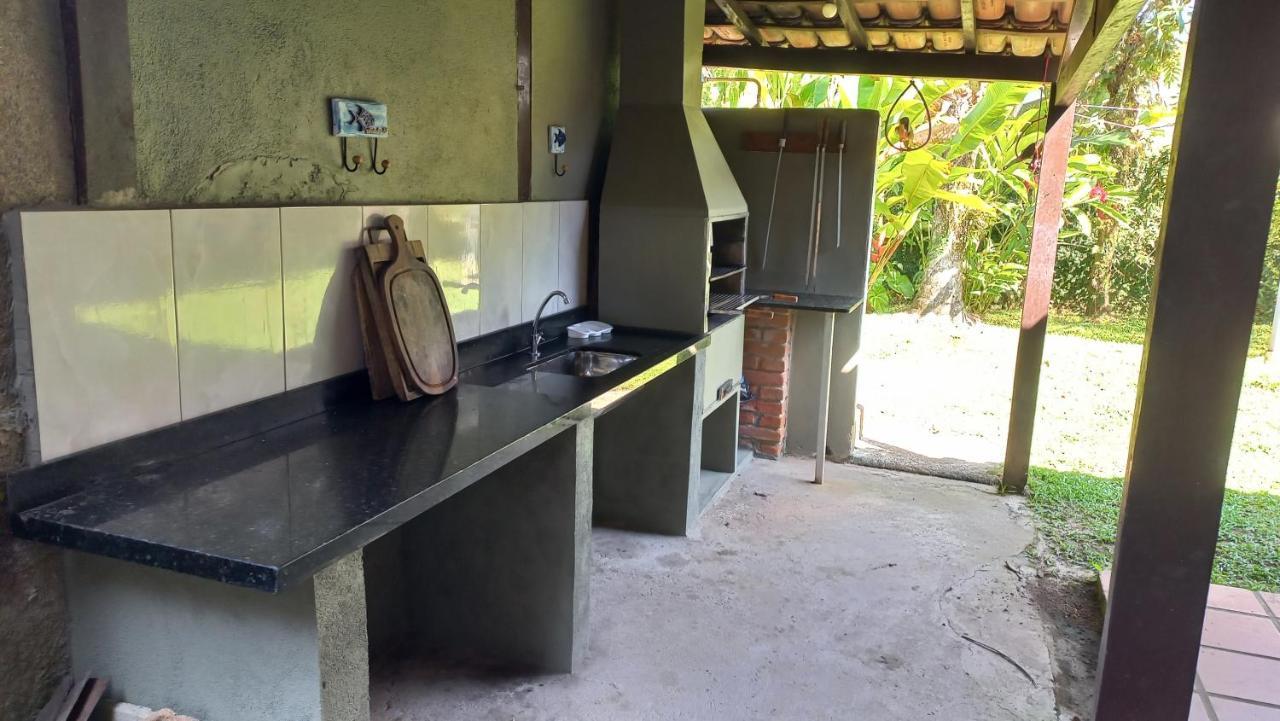 Casa Rustica Alema - 50M Da Praia Ubatuba Kültér fotó